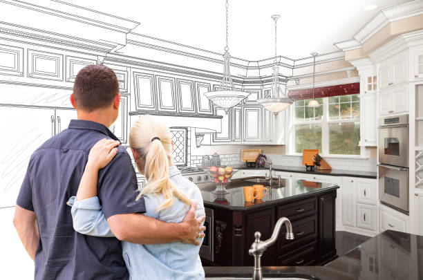 Professional Cabinet Refacing technician working in Souderton, PA